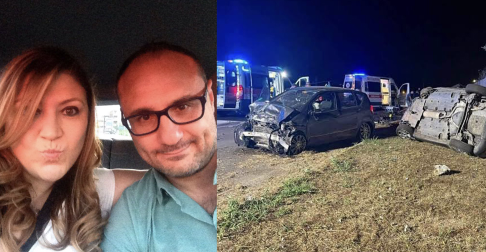 Dario Serra e Giovanna Serpi, i coniugi di Nocera Superiore